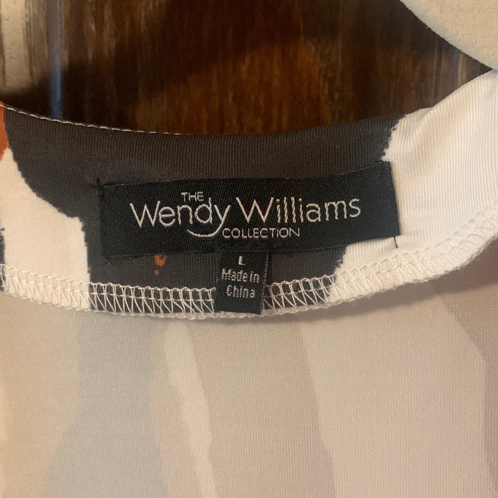 NEVER WORN  Wendy Williams classic wrap dress. jersey cotton material